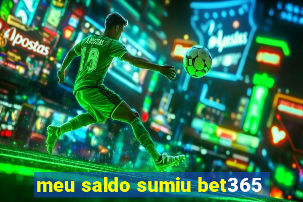 meu saldo sumiu bet365